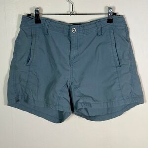 Kuhl Women's Blue Hiking Shorty Shorts Size 10 Casual Outdoor Travel